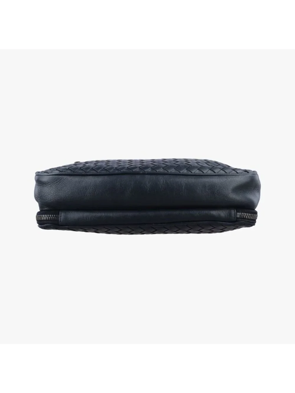 ★SOLD★ Bottega Veneta Intrecciato Navy Lambskin - Picture 3 of 15